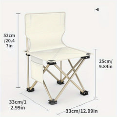 Portable Folding Leisure Chair for Outdoor Fishing Camping Beach