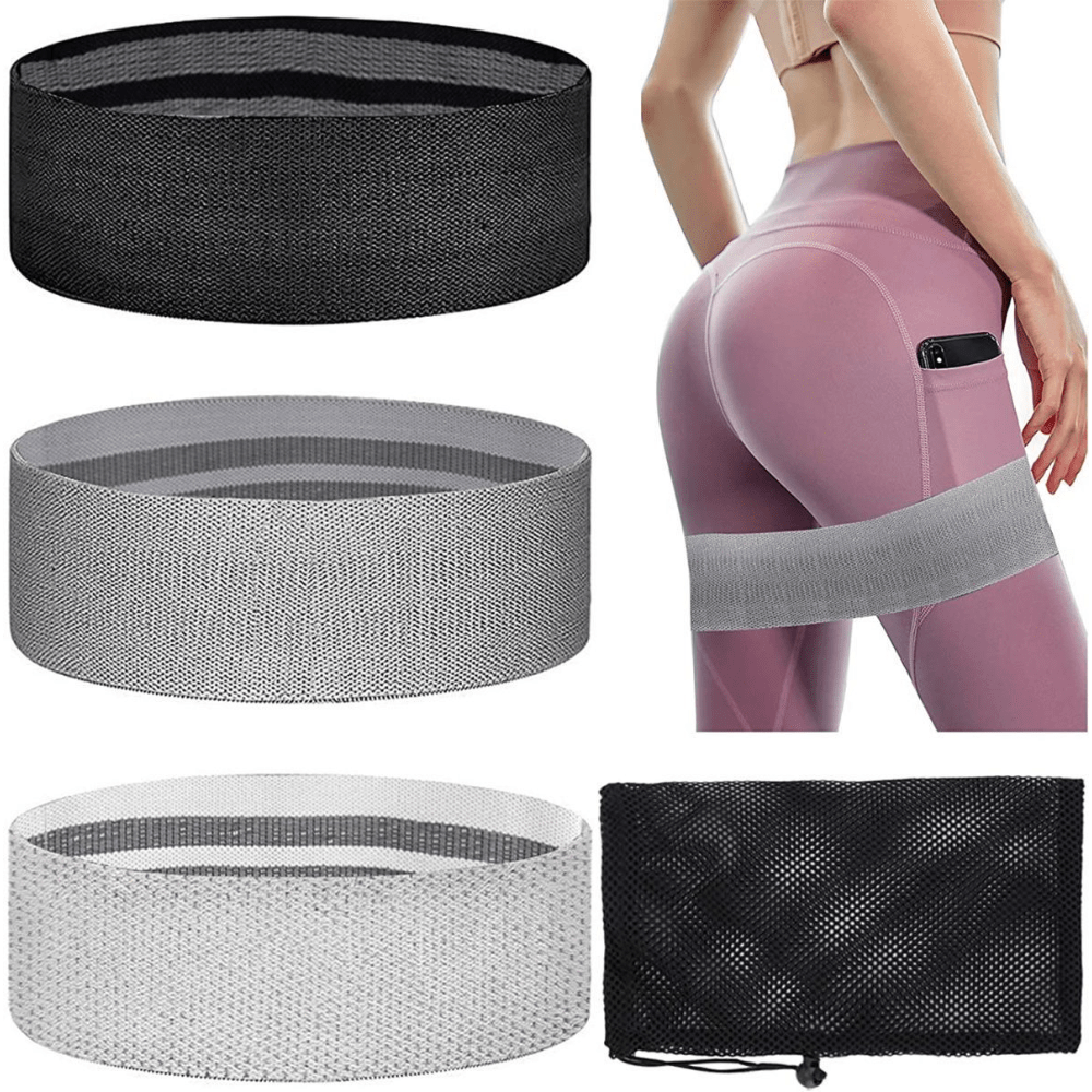 Elastic Fitness Resistance Band Hip Training Ropes Yoga Workout Equipment