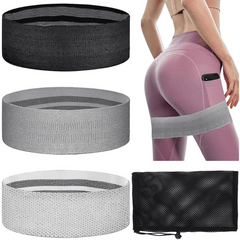 Elastic Fitness Resistance Band Hip Training Ropes Yoga Workout Equipment