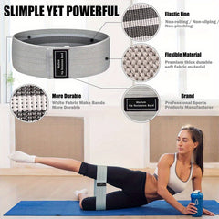 Elastic Fitness Resistance Band Hip Training Ropes Yoga Workout Equipment