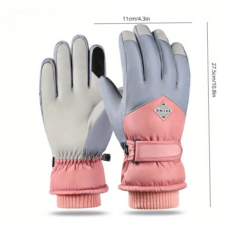 Winter Skiing Gloves Waterproof Windproof Outdoor Cycling Gloves