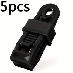 Adjustable Heavy Duty Lock Grip Tarp Clamp Windproof Awning Cord Clip