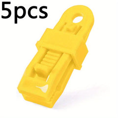 Adjustable Heavy Duty Lock Grip Tarp Clamp Windproof Awning Cord Clip