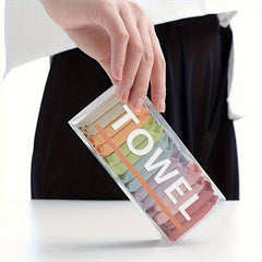 14pcs Compressed Travel Towels 9x12in Disposable Face Towel