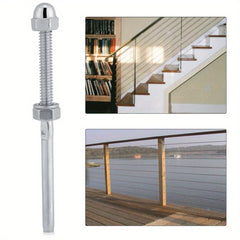 10pcs Stainless Steel Cable Tensioners for 1/8 Cable Railing