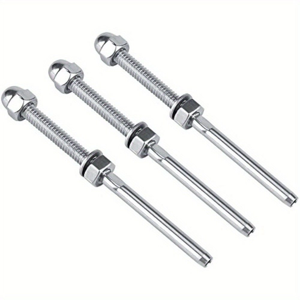 10pcs Stainless Steel Cable Tensioners for 1/8 Cable Railing
