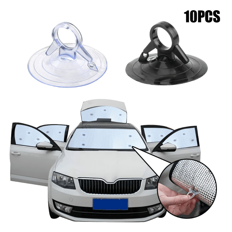 Dovetail 45mm Sunshade Suction Cup for Automotive Interior