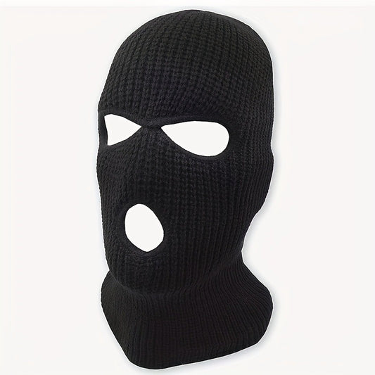 Winter Balaclava Skiing Face Mask Knitted Hat Coldproof Warm Winter Hat