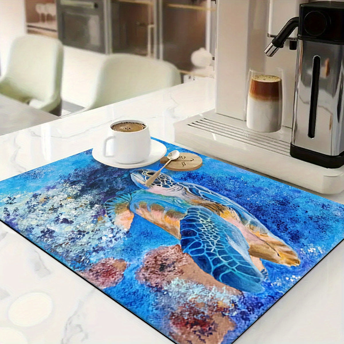 Underwater Element Rug Hand Washable Carpet Home Decor Room Accessories