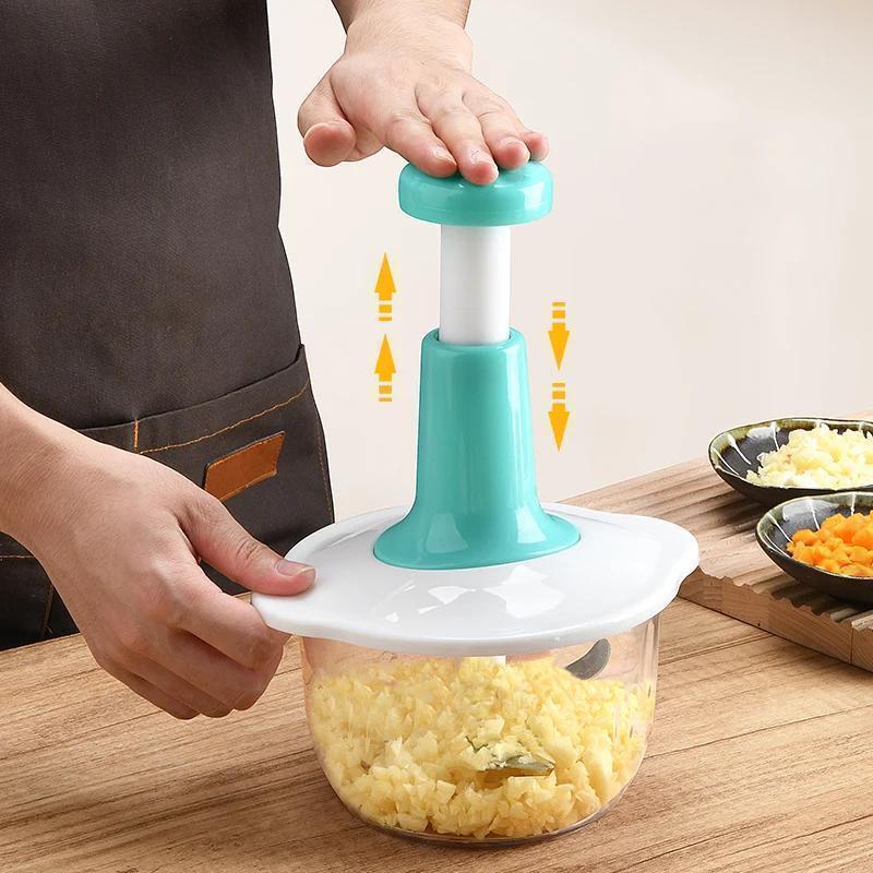 Vegetable Cutter Manual Garlic Press Vegetable Grinder Kitchen Supplies