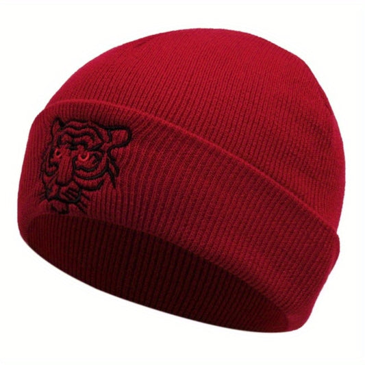 Men's Beanie Hat Outdoor Ski Hat Knitted Hat Hip Hop Cap