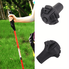 2pcs Adjustable Telescopic Trekking Pole for Hiking Camping & Climbing