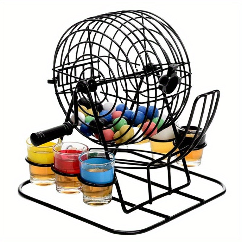 Mini Bingo Lottery Machine Set for Bar Entertainment