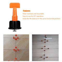 1pc Leveling System Tool For Wall/Floor Tiles Interchangeable Needles/Pins