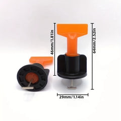 1pc Leveling System Tool For Wall/Floor Tiles Interchangeable Needles/Pins