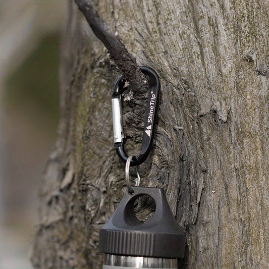 Aluminum Alloy D type Quick Hanging Buckle for Outdoor Camping