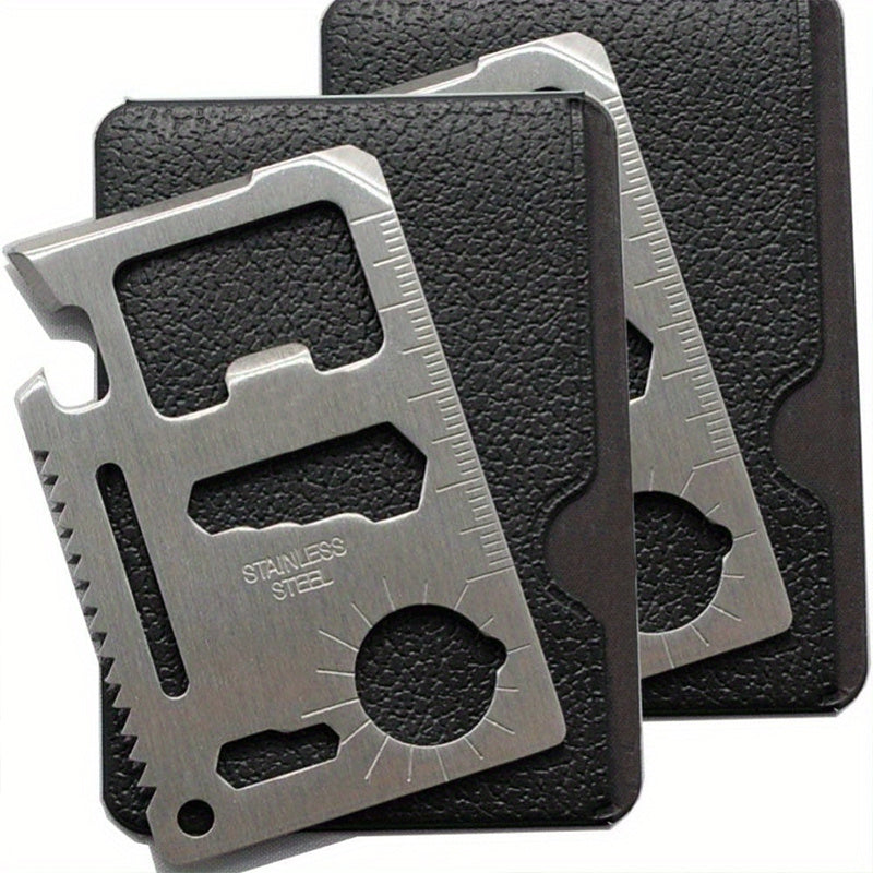 Survival Credit Card Multitool with Bottle Opener