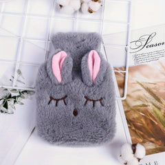 Plush Rabbit Hand Warmer with Hot Water Bag