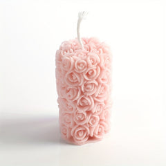 Rose Aromatherapy Candlestick for Birthday Wedding Christmas Decor