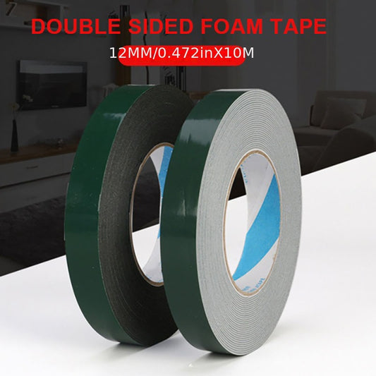 Strong Double Sided Foam Tape Waterproof Adhesive 12mm 10m 6mm 10m