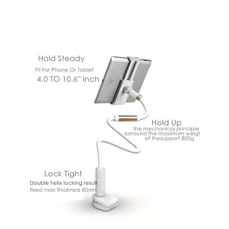 Adjustable Desktop Tablet Holder Stand for 4-10.6 Inch Tablets