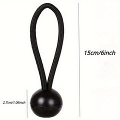 5pcs 4MM Tent Elastic Ball Rope Camping Awning Storage