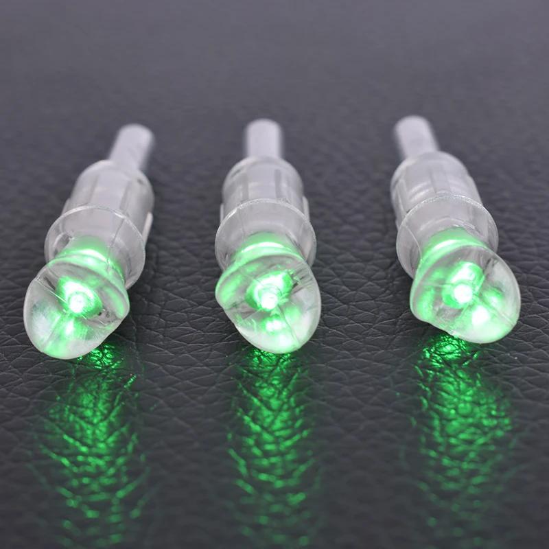 3pcs Lighted Arrow Nock For 7.6mm Shaft Archery Accessory