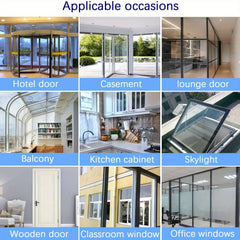 Silicone Weather Stripping Door Window Seal Strip 16ft Long 25mm Width