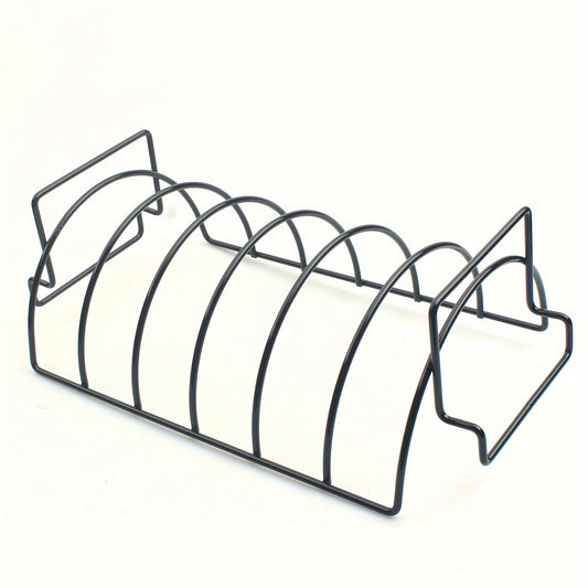 Portable BBQ Grill Rack Non-Stick Stainless Steel for Outdoor/Home Cooking