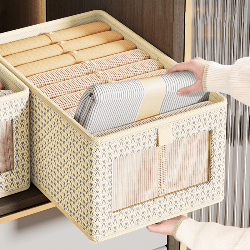 Drawer Type Storage Box With Window