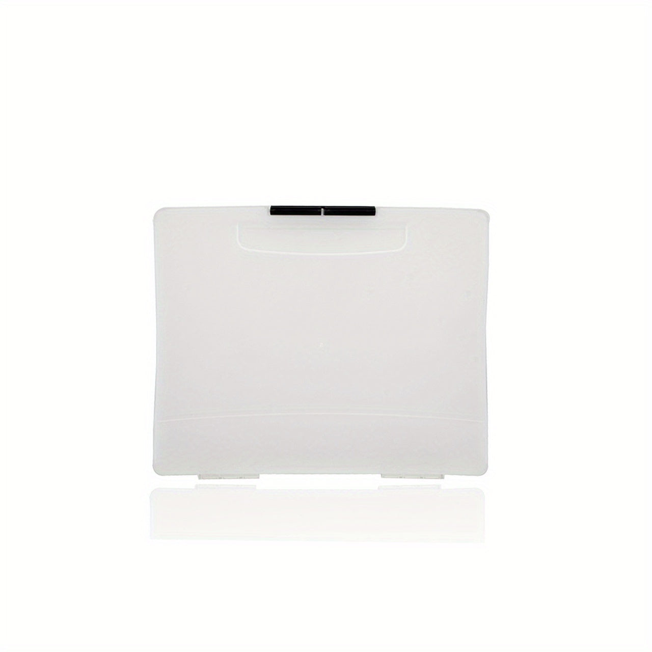 1pc Transparent Storage Box For File Archives Desktop File Storage Box