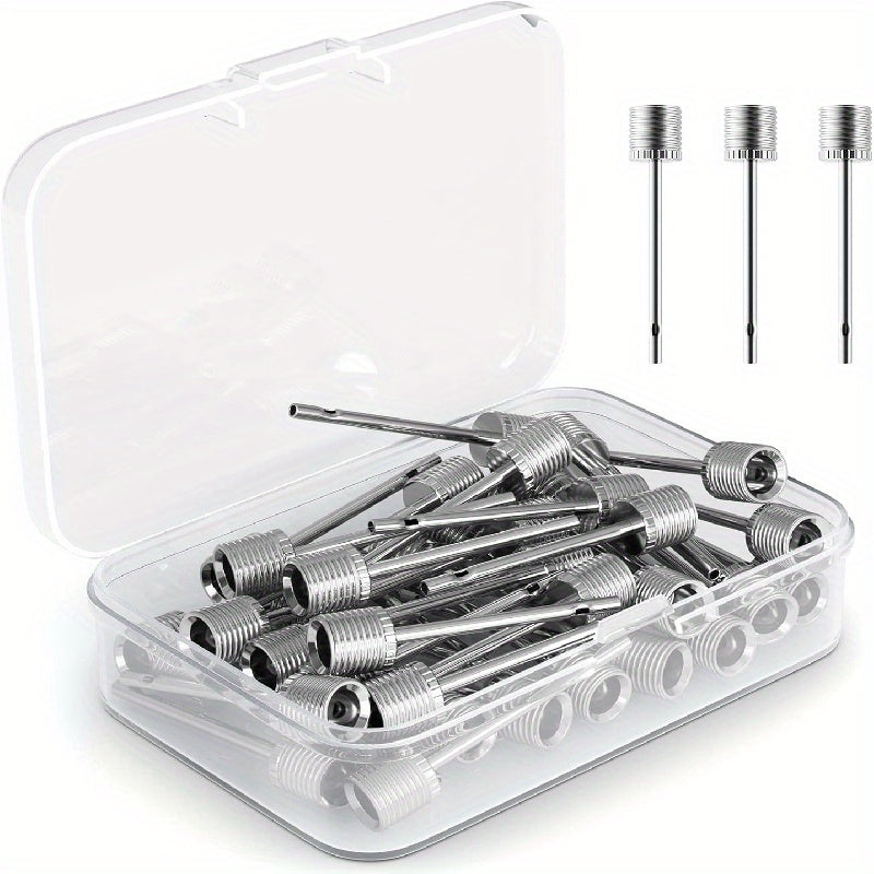 30pcs Ball Pump Inflator Needle Boxed Set