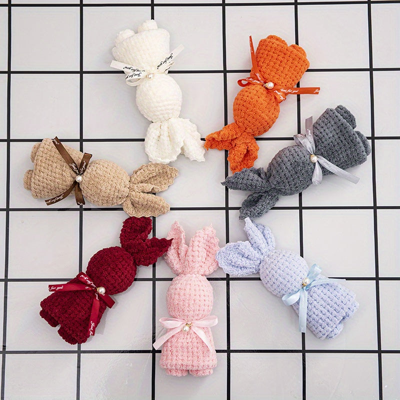 Bear Shape Towels Water Absorbent Towels For Home Decoration & Outdoor Camping