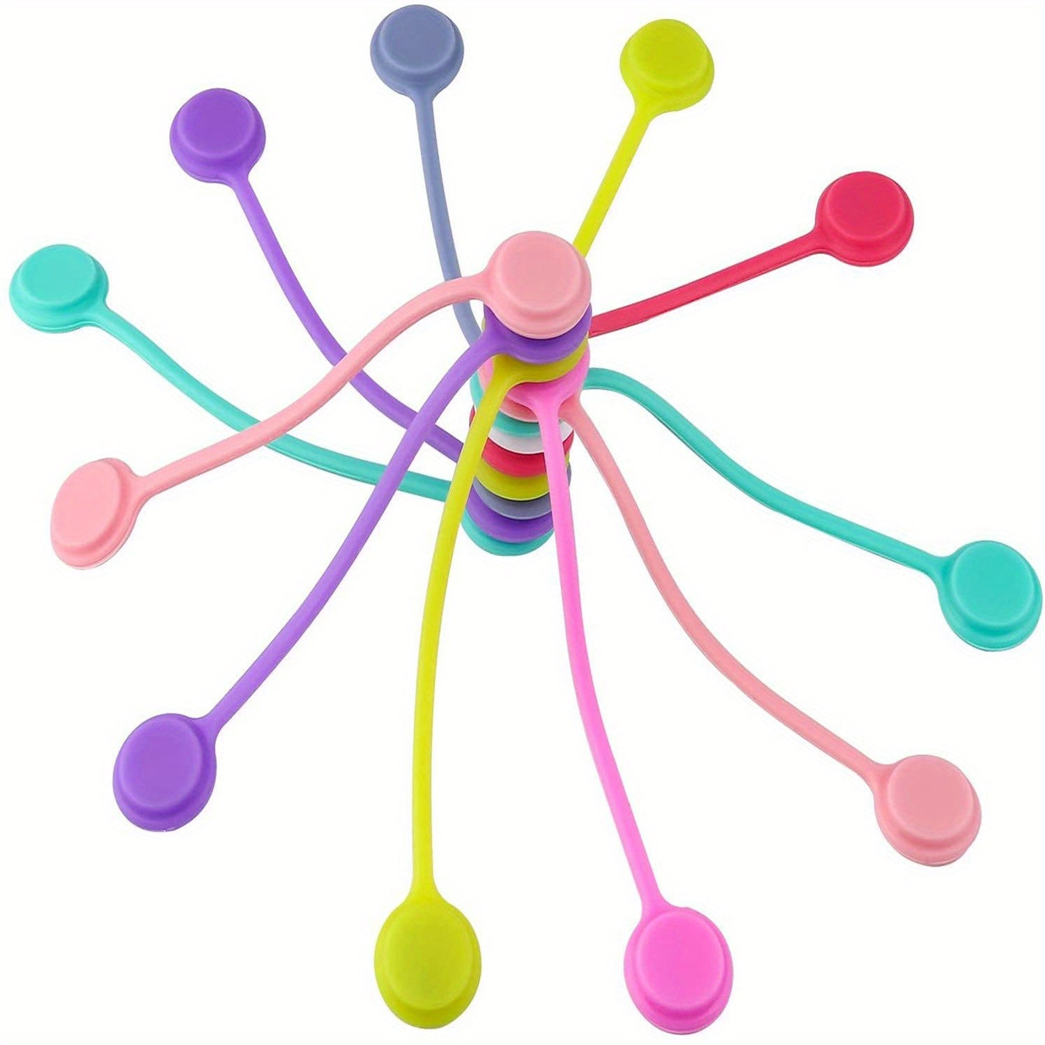 Silicone Magnet Hub Round Identification Marks