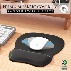 Ergonomic Gel Wrist Support Mouse Pad - Comfortable and Pain Relief