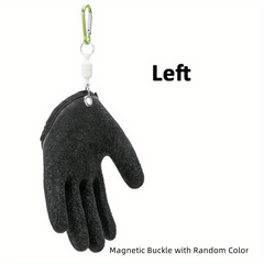 Waterproof Fish Cleaning Gloves With Magnetic Buckle Handle