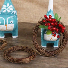 2pcs Grape Vine Garland DIY Christmas Craft Wall Hanging Wedding Party Decor