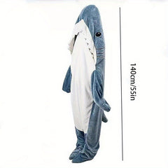 Shark Blanket Soft Flannel Warm Sleeping Bag