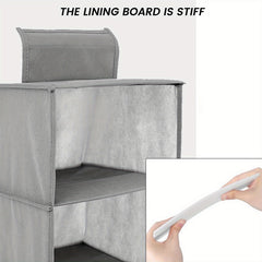 1pc Hanging Shoe Bags Dust-proof Storage Bags For Bedroom Closet Wardrobe