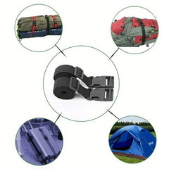 4pcs Lashing Straps Nylon Ratchet Tie Down Straps Heavy Duty Tension Belts