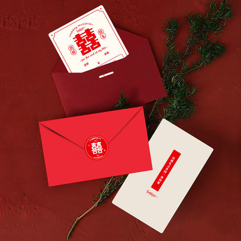 Hot Stamping Wedding Invitations