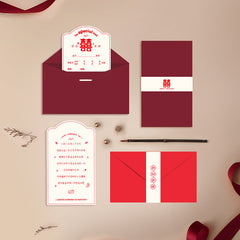 Hot Stamping Wedding Invitations