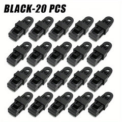 20pcs Tent Clips for Windproof Tarp Fixing Reusable Awning Clips