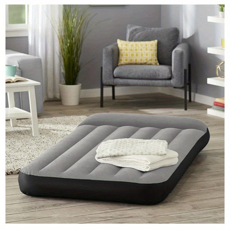 Inflatable Camping Air Bed with Pillow for Family Travel
