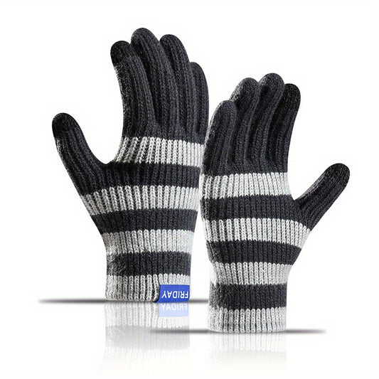 Winter Warm Keeping Gloves Thickened Riding Gloves Sports Coldproof Touch Screen