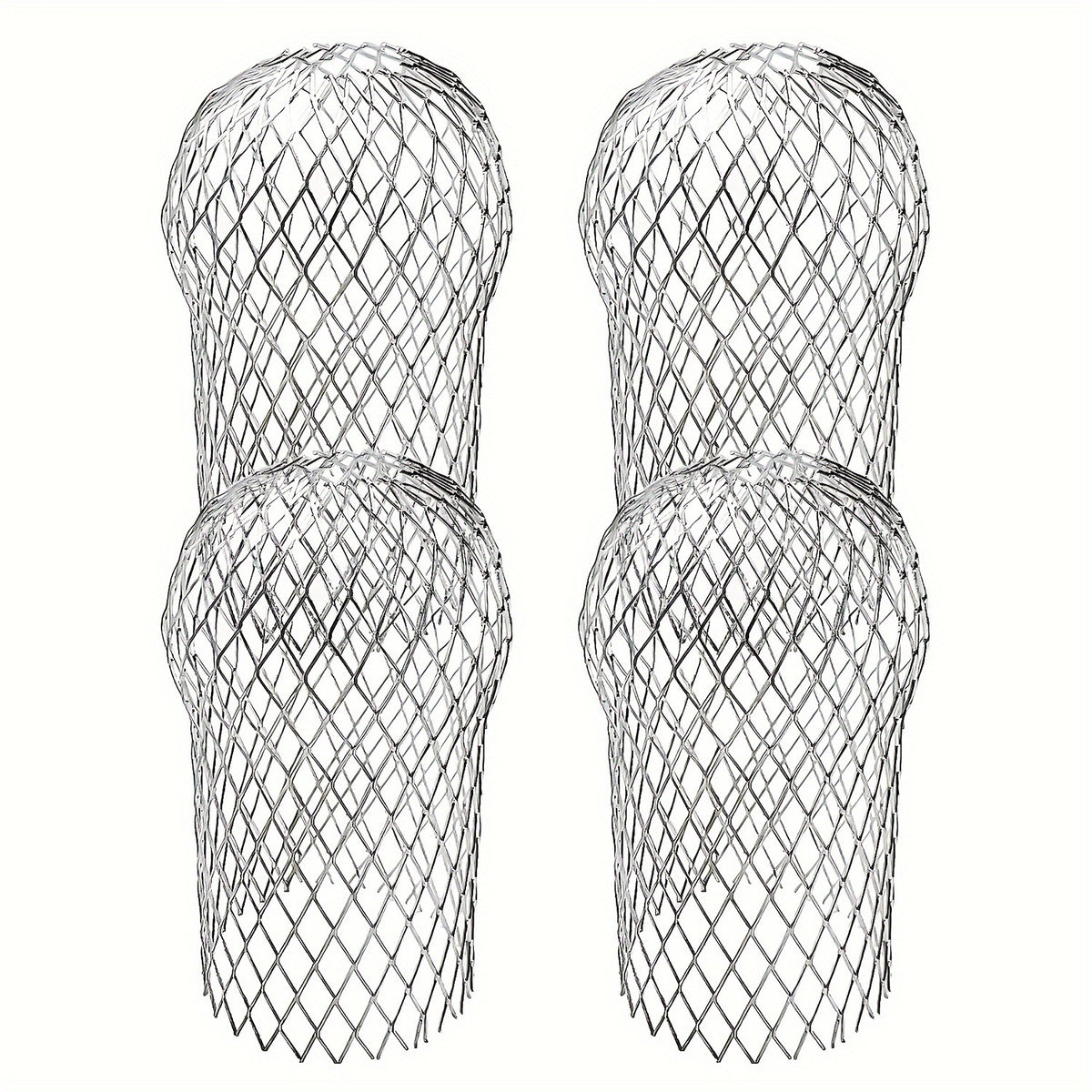 4pcs Gutter Guards Aluminum Strainer Filter Protectors 8 89