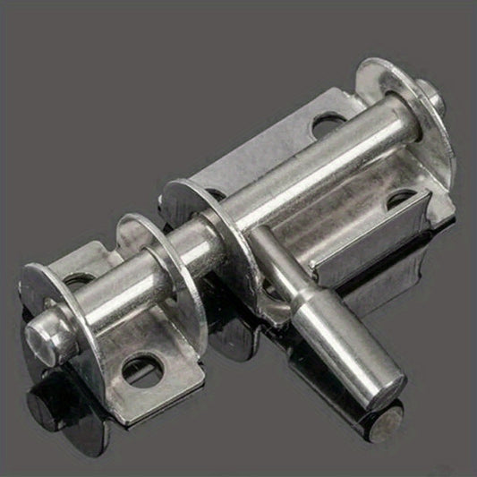2pcs Stainless Steel Barrel Bolt Sliding Lock Safety Garden Gate Shed Door Latch