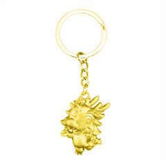 Year of the Dragon Keychain - Zodiac Good Luck Dragon Year Keyring