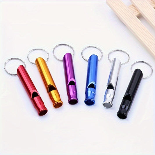2pcs Aluminum Emergency Whistles for Outdoor Survival