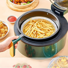 Air Fryer Special Trays Tin Foil Tray Silicone Absorbing Boxes Kitchen Supplies